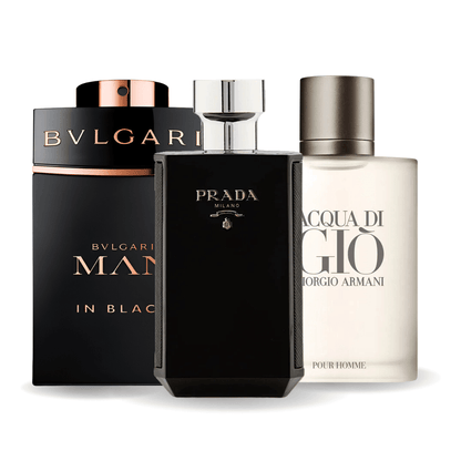 Zestaw 3 perfum In black, Acqua di Gio e L'homme intense 100ml