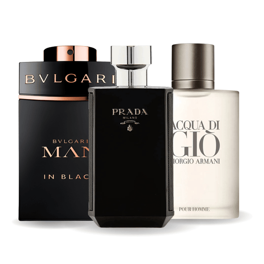 Zestaw 3 perfum In black, Acqua di Gio e L'homme intense 100ml